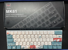 XVX MK61 High Performace Mechanical Keyboard RGB - Coral Sea picture