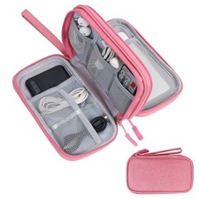Skycase Electronic Organizer Travel Case - Waterproof Medium, Pink picture
