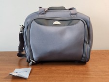 Kohl's Samsonite High End Collection 17 X 15 Gray Nylon Computer Travel Bag NWT picture