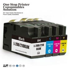 4pc/set Lexmark 200XL 210XL Compatible Ink Cartridge for 4000c 4000 5500 5500t picture