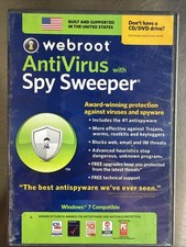 Webroot AntiVirus with Spy Sweeper Vintage Software ElectronicsRecycledCom picture