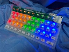 The MechBoardZX LED - Sinclair ZX Spectrum 16K/48K Mechanical Keyboard Assembled picture