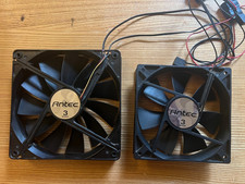 Antec 3-Speed Three Speed Cooling Case Fans Lot of 2 picture