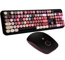 FOPETT Keyboard and Mouse Sets, Wireless, Reliable 2.4 GHz Connectivity for... picture