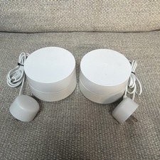 2x Google WIFI Access Point Router GJ2CQ WIFI Google Mesh - Power Cord (2 TOTAL) picture