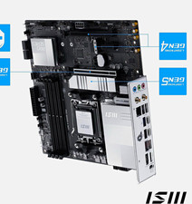 MSI PRO B760M-A WIFI MicroATX Intel LGA1700 DDR5 Wi-Fi HDMI/DP picture