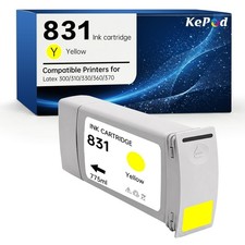 831 831A Ink Cartridge Yellow Replacement for 831Y Latex Ink Cartridge for La... picture