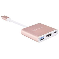 SilverStone EP08P USB Type-C Multi-Purpose Hub- USB Type-A, USB Type-C, and HDMI picture