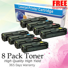 8PK CLT-K504S Color set for Samsung SL-C1810W SL-C1860FW CLP-415NW CLX-4195FW picture