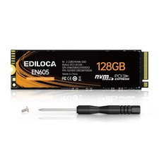 EDILOCA EN605 128GB NVMe M2 2280 PCIe Gen3 x4 Internal SSD 2050MBps Read 3D NAND picture