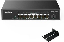 8 Port 2.5G Gigabit PoE Web Managed Switch w/10G SFP IEEE 802.3af/at 135W picture