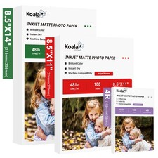 Lot Koala Premium Matte Photo Paper 4x6 8.5x11 8.5x14 for Inkjet Printers 48lb picture