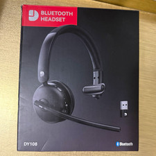 Dytole DY108 Bluetooth Wireless Mono On-Ear Boom Mic Headset w/USB Dongle picture