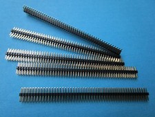 12 pcs Pitch 1.0mm 2x50 100pin Breakable Pin Header Male Double Row Strip New picture