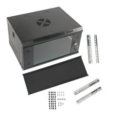 6U Wall Mount Network Server Rack Cabinet Enclosure 15.5'' Deep Door Lock picture