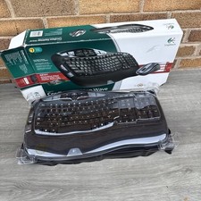 Logitech Cordless Desktop Wave Wireless Keyboard  Read picture