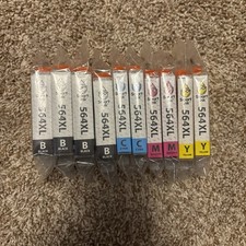 Smart Ink 564XL Ink Lot of 10 for HP 564XL Black, Cyan, Magenta, Yellow picture