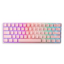 KOI CO (Koi61)  Mechanical Keyboard—Hot Swappable Brand New PINK RGB Light picture
