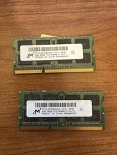Micron 2GB 2Rx8 PC3-8500S-7-10-F1 RAM Memory Module X 2pcs picture