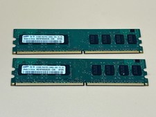SAMSUNG M378T6553EZS-CE6 2x512MB 1Rx8 DDR2 PC2-5300U-555-12-ZZ 667MHz picture