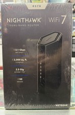 Netgear Nighthawk RS70 WiFi 7 Dual-Band Router (RS70-100NAS)....NEW picture