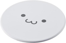 ELECOM Shiro-Chan Cute Face Mouse Pad 8.3” Kawaii Discontinued NEW – Gray picture