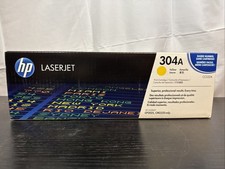 HP 304A CC532A Yellow Toner Cartridge - A1 picture