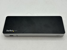 Startech USB-C Dual-4K Monitor Docking Station SD Slot DK30CHDDPPD NO AC FREE SH picture