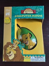 Vgt The Lion KING Disney Interactive Computer Mouse Serial & PS/2 Version NOS picture