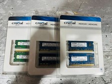 LOT OF 3 NEW Crucial by Micron Mac Compatible Memory 2 X 4GB CRM-9128 8GB picture