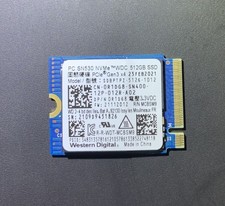 Western Digital PC SN530 512GB NVMe PCIe Gen3 x4 M.2 SDBPTPZ-512G-1012 80-89% picture