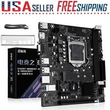 H61C M-ATX Motherboard LGA 1155 DDR3 RAM M.2 for Intel 2nd/3rd Gen CPUs picture