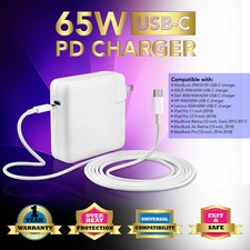 29W-65W Type C USB-C Power Charger For Apple MacBook Retina 12