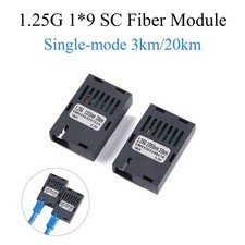 1Pair 1.25G 1*9 Fiber Optical Module SC UPCAPC Single Mode 1310nm/1550nmA+B Kit picture