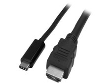 StarTech.com CDP2HDMM2MB USB C to HDMI Cable - 6 ft / 2m - USB-C to HDMI 4K 30Hz picture