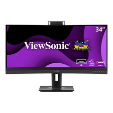 ViewSonic VG3457CV 34 Inch Ultrawide QHD 1440p Curved Video Conferencing Docking picture