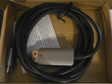 AMAZON BASICS DISPLAYPORT TO USB-C CABLE, 4KX2K@60HZ, ALUMINUM HOUSING, -  BLACK picture