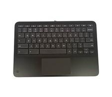 LTPRPTS Replacement Laptop Keyboard Touchpad Part for HP Chromebook X360 Black picture