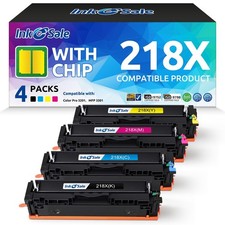 218A 218X Toner 4 Pack for HP 3201 3301cdw 3301fdw 3301sdw picture