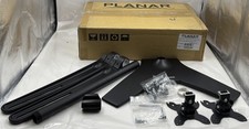 PLANAR B9ZM072 LARGE DUAL MONITOR STAND BLACK MONITOR MOUNT picture