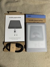 Amazon Kindle Paperwhite 12th Gen 16GB Black 7” Wi-Fi Waterproof w/ Original Box picture