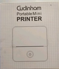 Thermal Printer Cudinham Print Pods Mini Printer,  Sticker Maker with 10 Rolls picture
