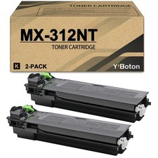 YiBoton High Yield MX-312NT MX312NT Black Toner Cartridge Chip (2-Pack) picture