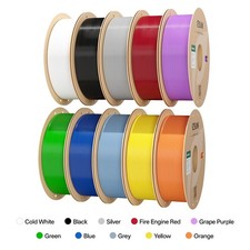 10x1KG eSUN PLA Basic 3D Printer Filament High Speed multi-PLA for Fast Printing picture