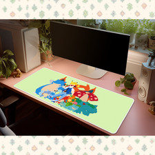 Pokemon Ash Pikachu Charizard Blastoise Venusaur Desk Mat Mouse Pad Gaming picture