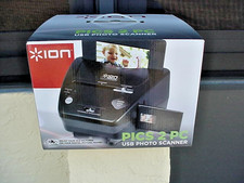 ION PICS 2 PC USB Photo Scanner NIB + Manual Film Negatives & Slides picture