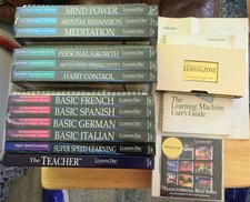 Zygon 1994 Learning Machine Zone Set of 20 CD Lot Educational Workbooks Vintage picture