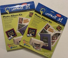 Lot of 2 Invent It Photo Album Kit 09100-0 International Paper 1999 New picture