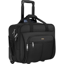 Rolling Laptop Briefcase Fits Up to 17.3 Inch Waterproof Computer Bag RFID  picture
