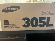 Genuine Samsung MLT-D305L (305L) Black Toner - NEW Open Box sealed bag picture